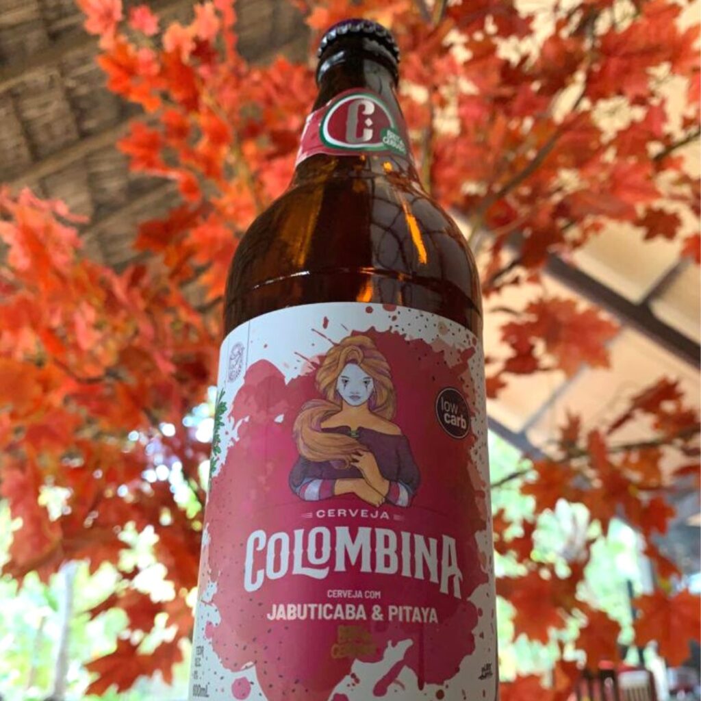 foto de uma garrafa de cerveja colombina