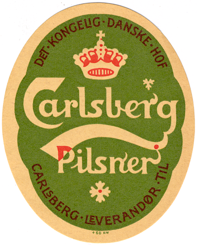Rótulo Carlsberg 1904