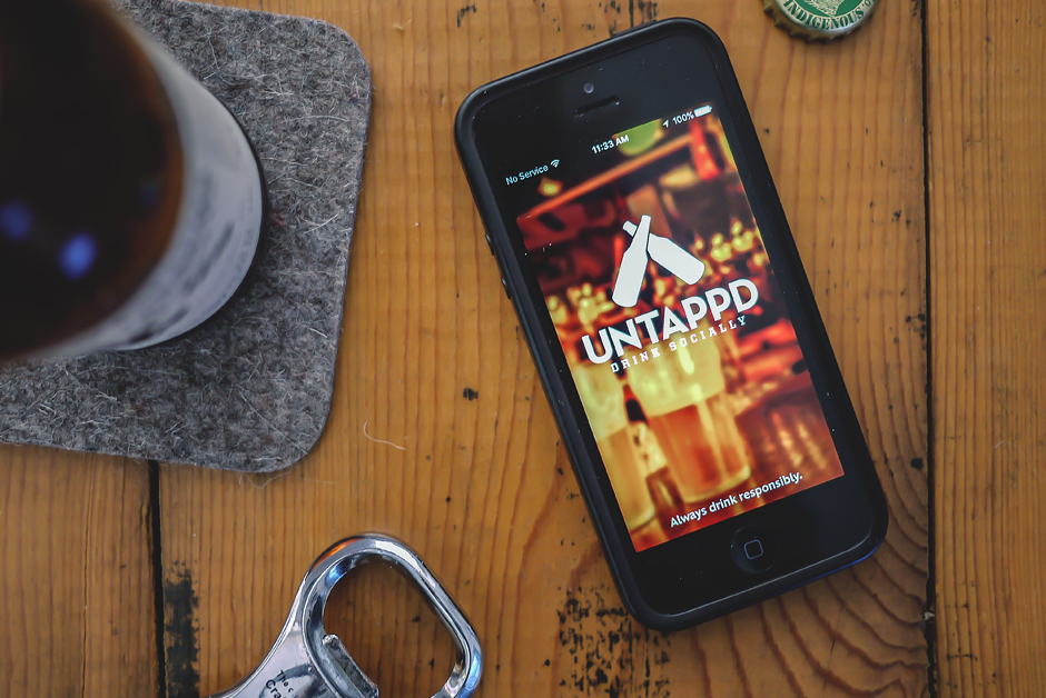 Untappd app
