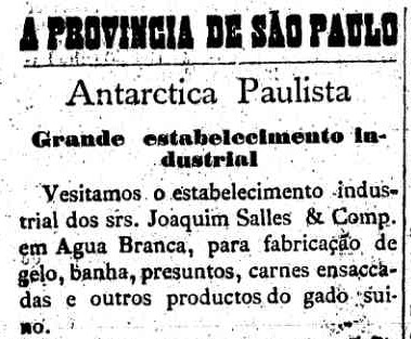 Antarctica Paulista - abatedouro