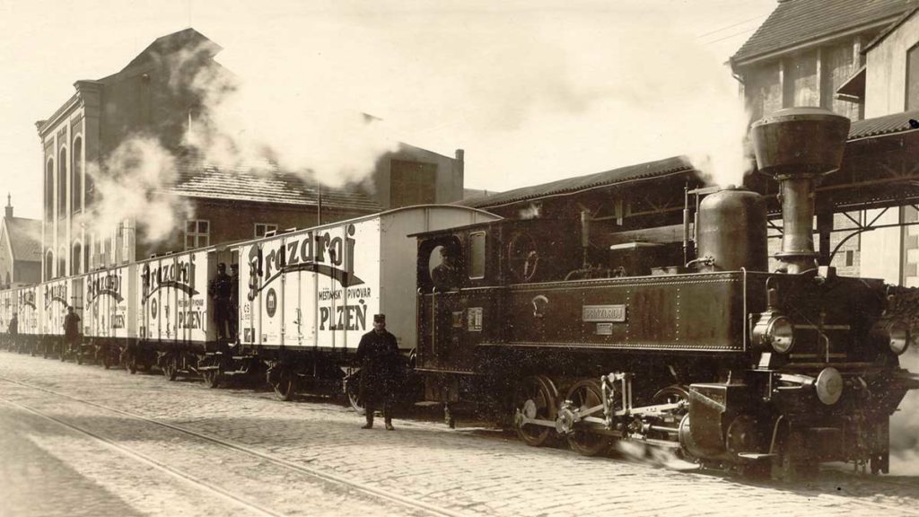 Pilsner Urquell - trens