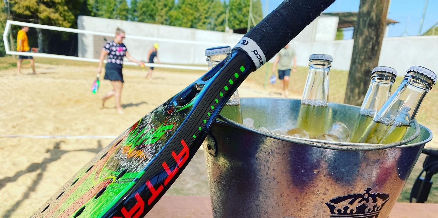 Raquete - Beach Tennis -Cerveja
