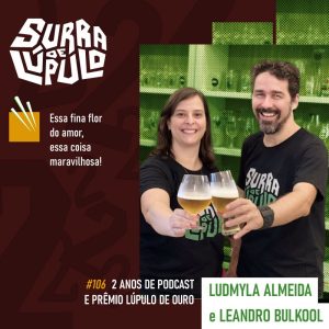 ludmyla almeida e leandro bulkool apresentam o premio lupulo de ouro